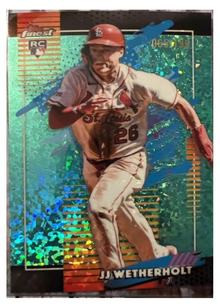 2026 Topps Finest JJ Wetherholt #127 card
