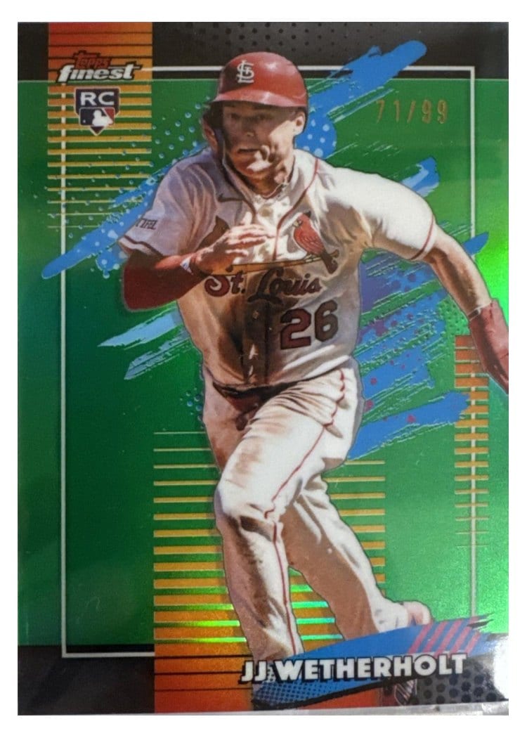 2026 Topps Finest JJ Wetherholt #127 card