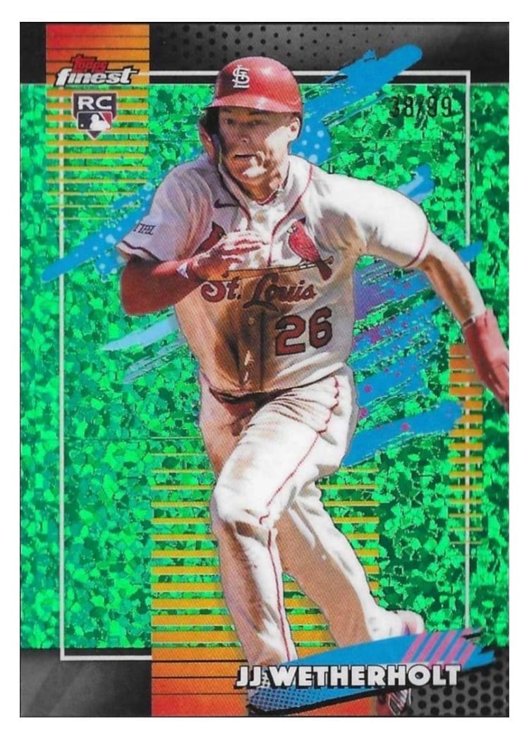 2026 Topps Finest JJ Wetherholt #127 card