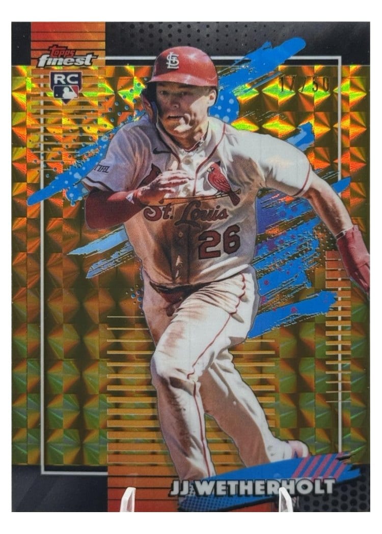 2026 Topps Finest JJ Wetherholt #127 card