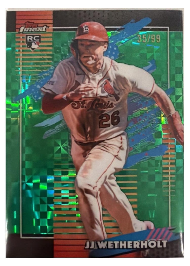 2026 Topps Finest JJ Wetherholt #127 card