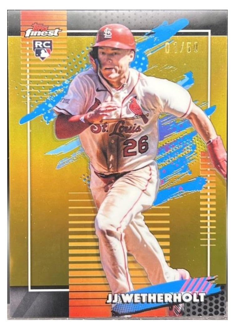 2026 Topps Finest JJ Wetherholt #127 card
