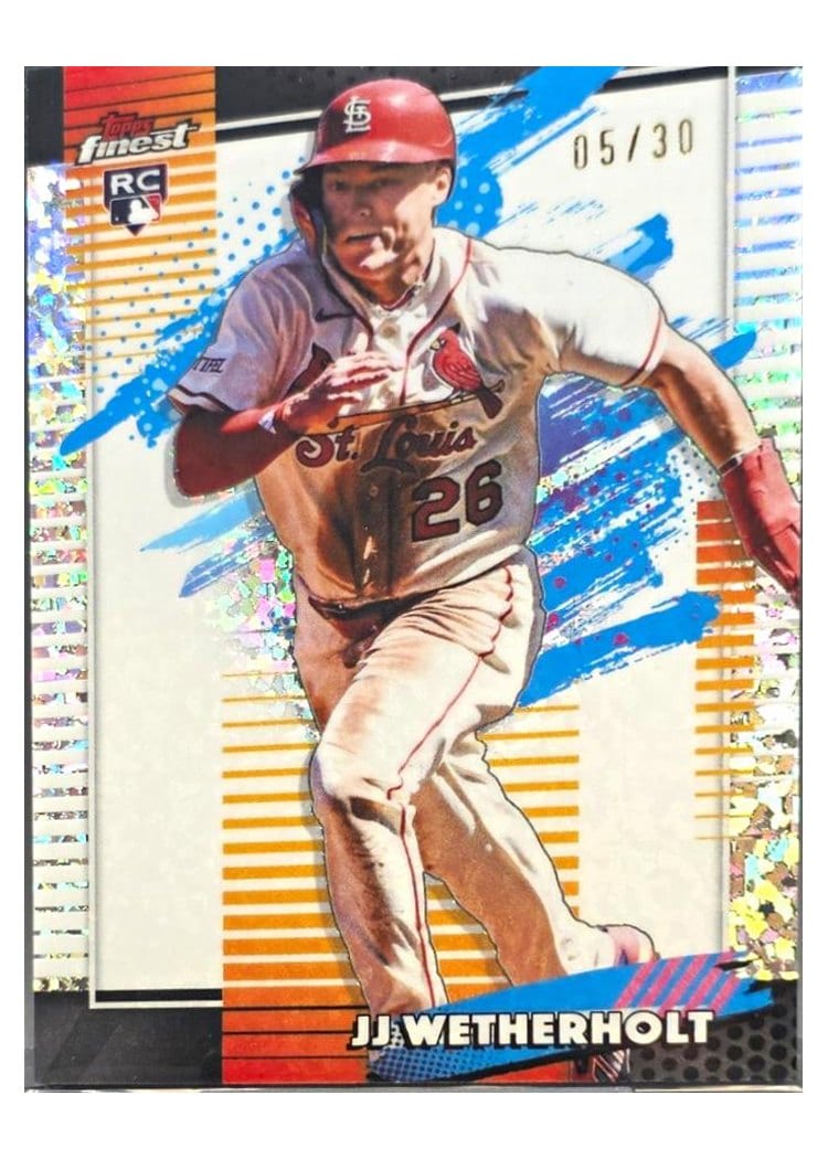 2026 Topps Finest JJ Wetherholt #127 card