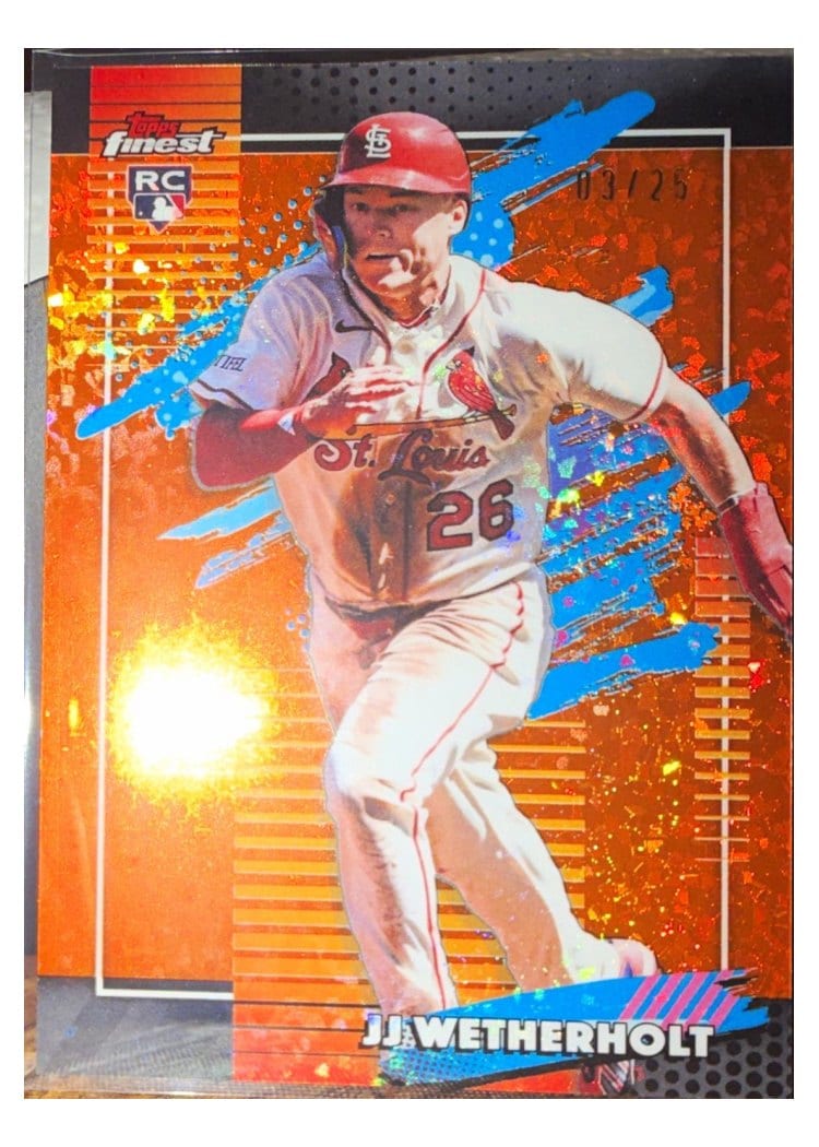 2026 Topps Finest JJ Wetherholt #127 card