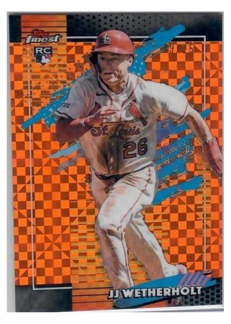 2026 Topps Finest JJ Wetherholt #127 card