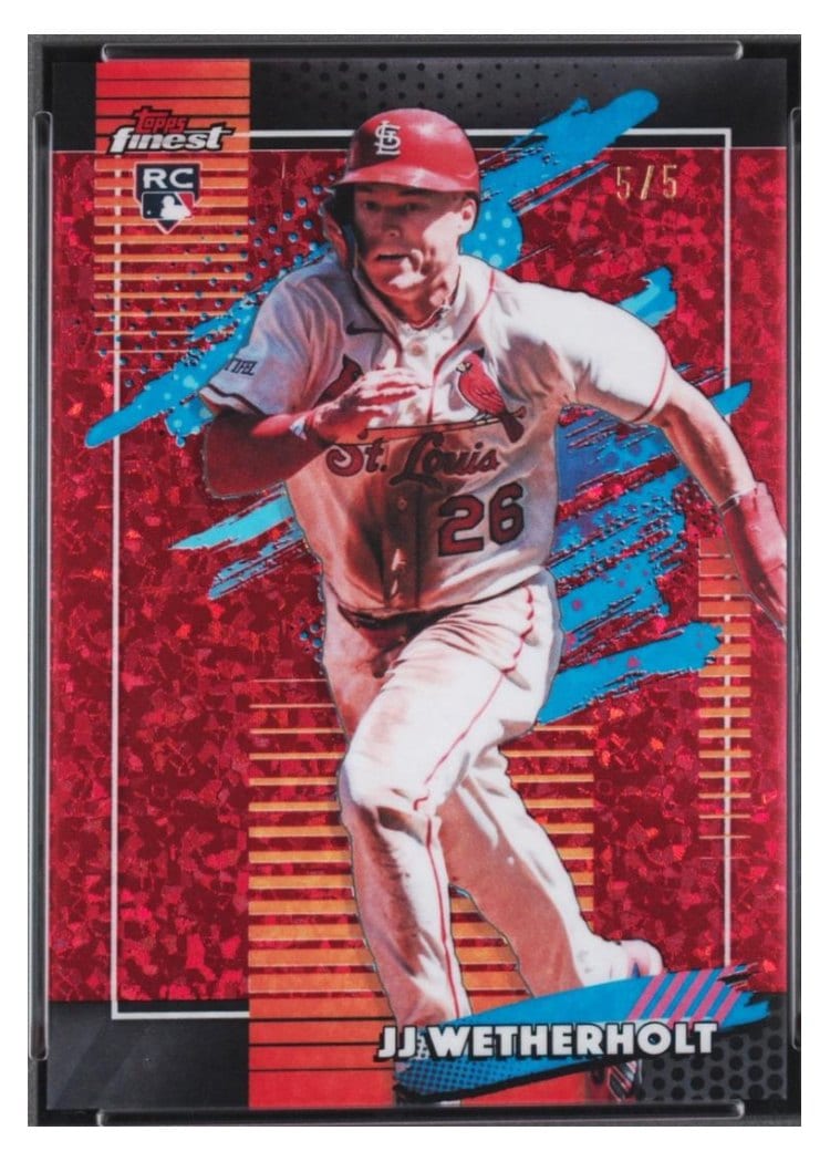 2026 Topps Finest JJ Wetherholt #127 card