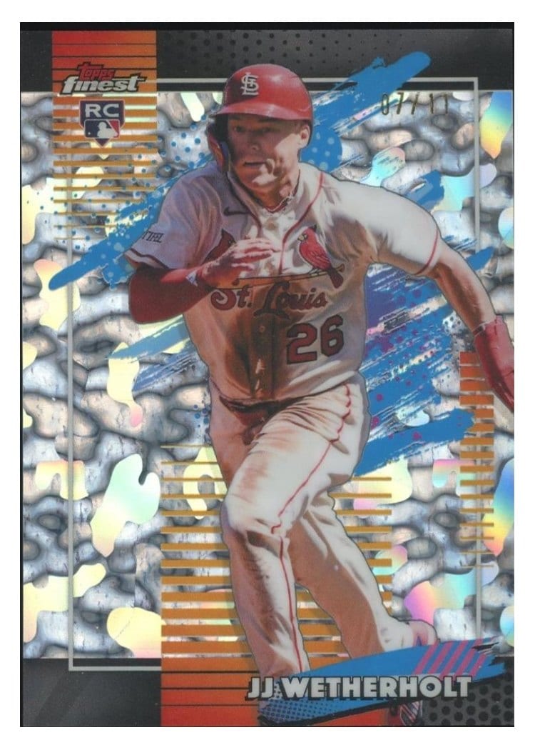 2026 Topps Finest JJ Wetherholt #127 card