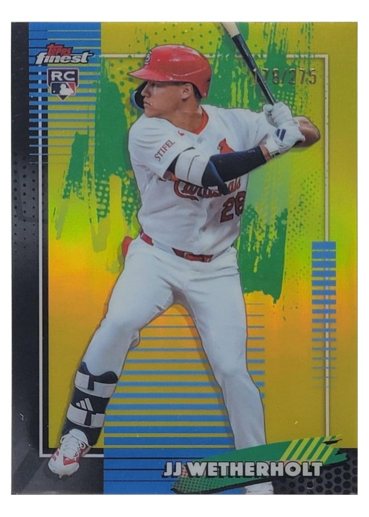 2026 Topps Finest JJ Wetherholt #15 card