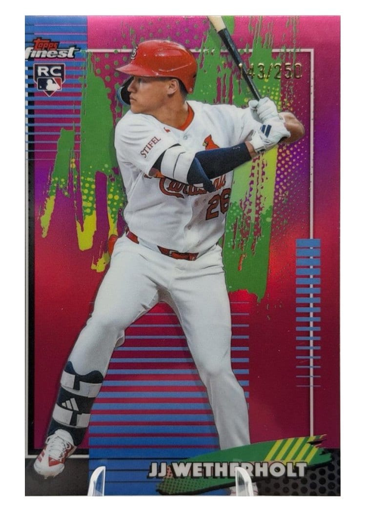 2026 Topps Finest JJ Wetherholt #15 card