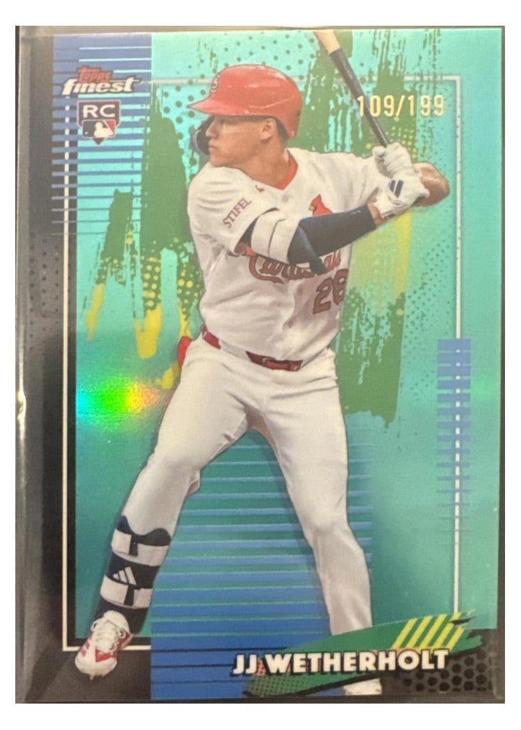 2026 Topps Finest JJ Wetherholt #15 card
