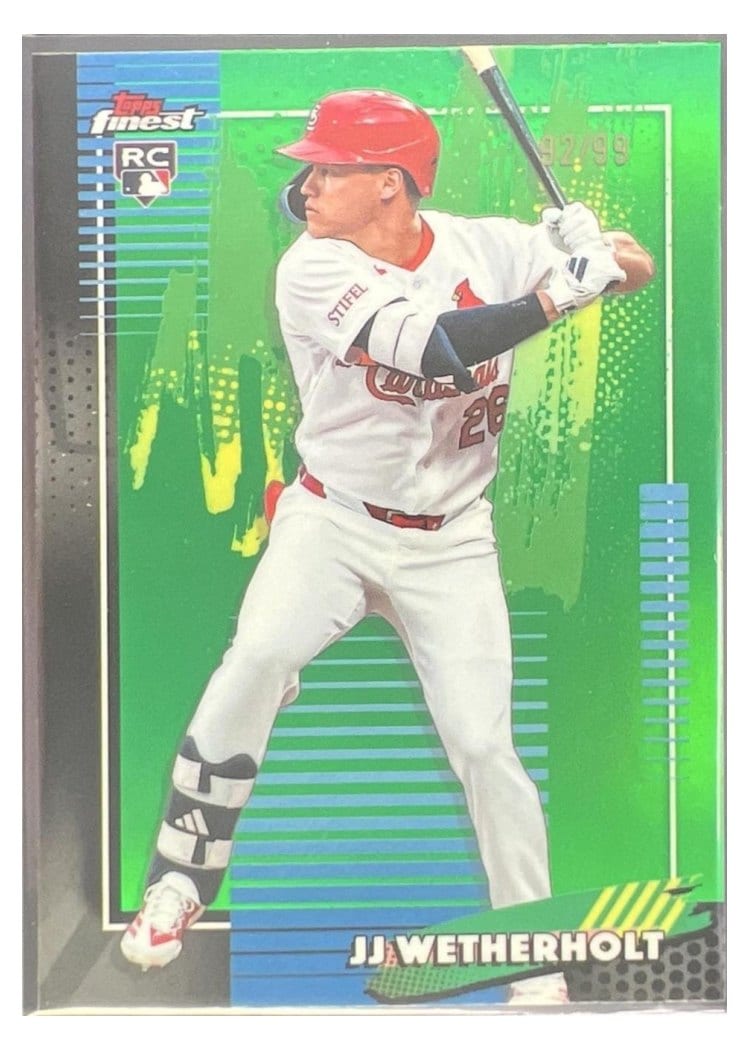 2026 Topps Finest JJ Wetherholt #15 card