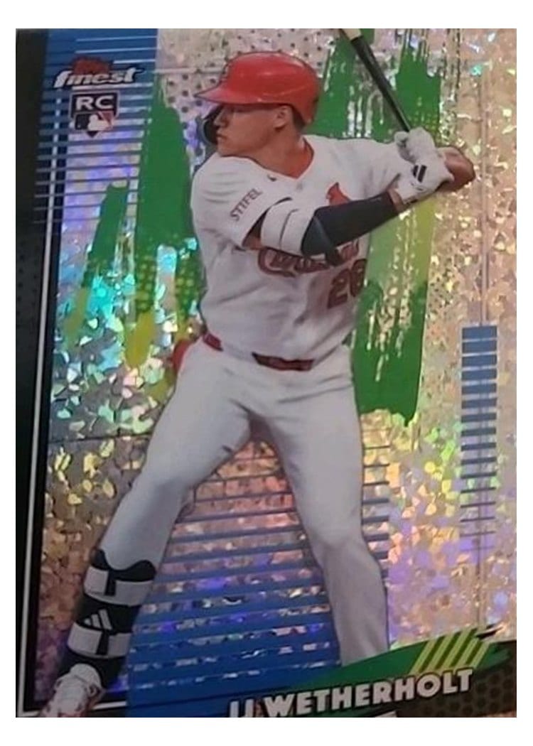 2026 Topps Finest JJ Wetherholt #15 card