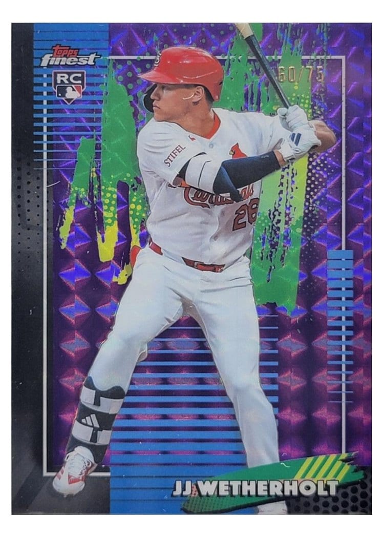 2026 Topps Finest JJ Wetherholt #15 card