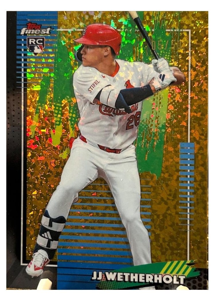 2026 Topps Finest JJ Wetherholt #15 card
