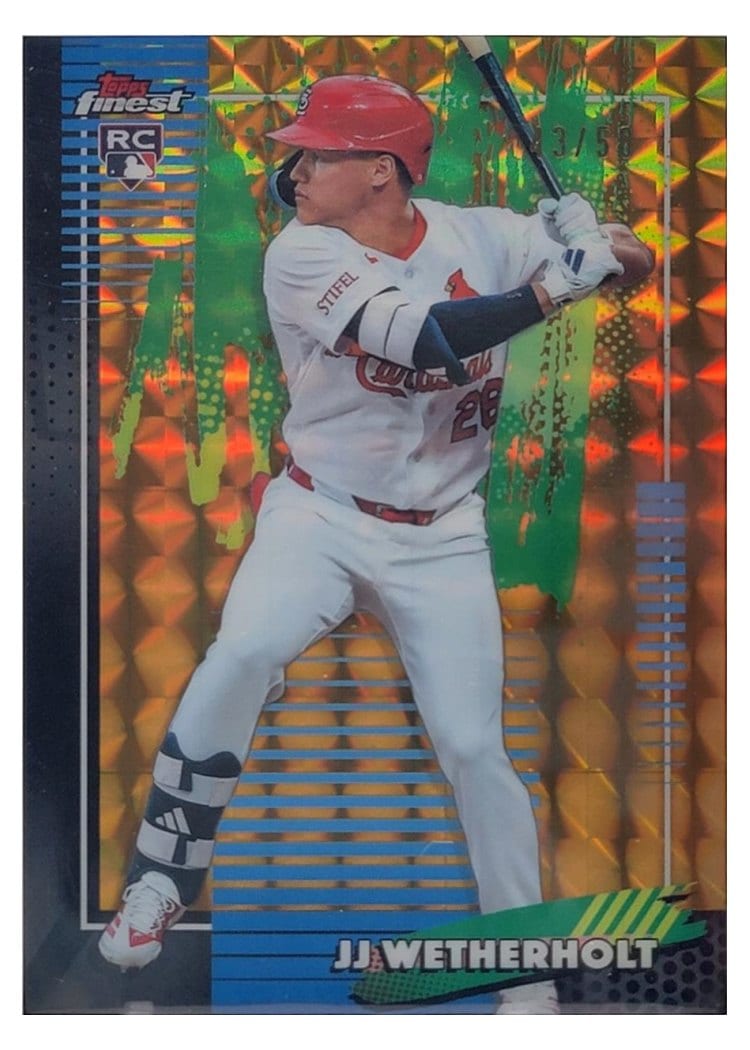 2026 Topps Finest JJ Wetherholt #15 card