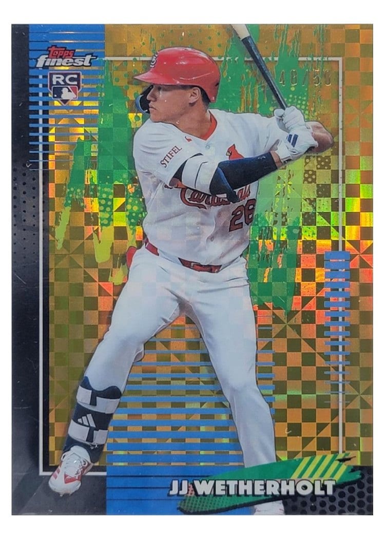 2026 Topps Finest JJ Wetherholt #15 card