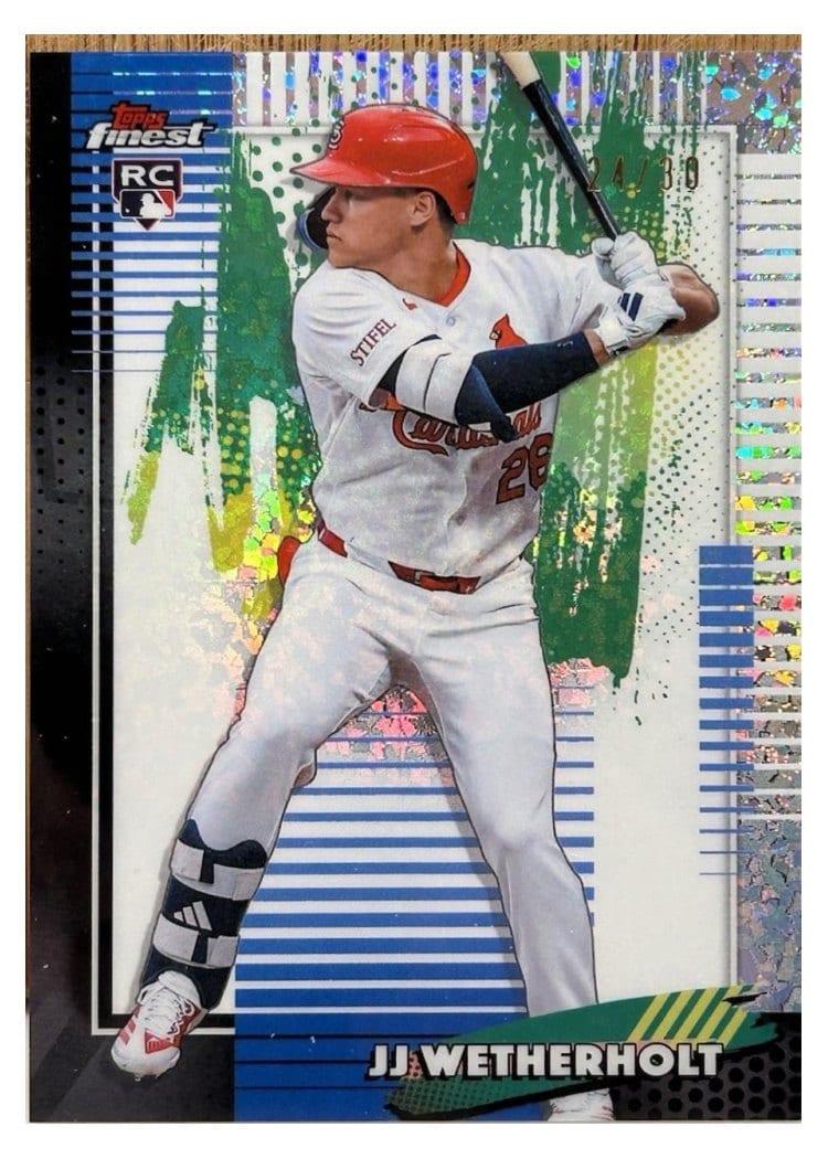 2026 Topps Finest JJ Wetherholt #15 card
