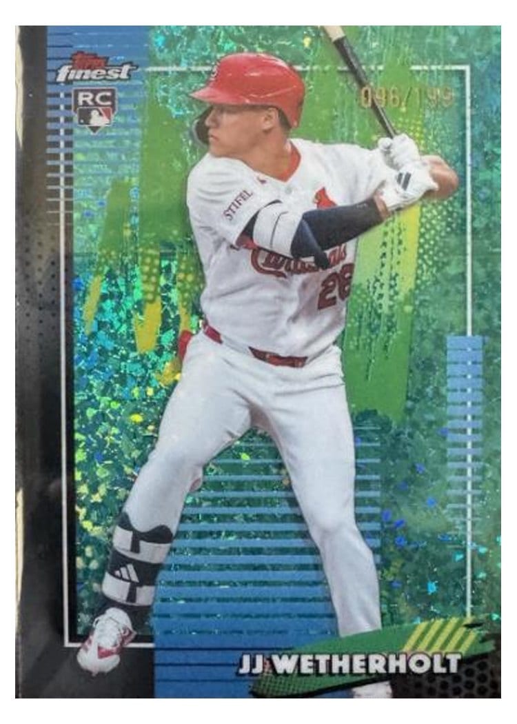 2026 Topps Finest JJ Wetherholt #15 card