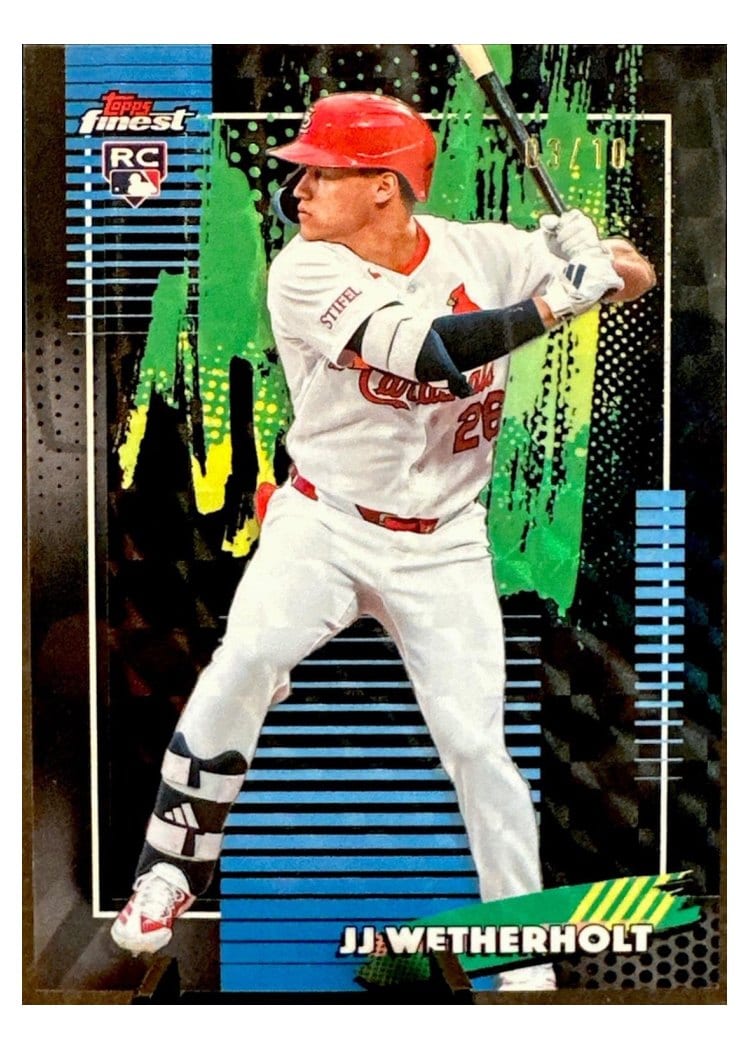 2026 Topps Finest JJ Wetherholt #15 card