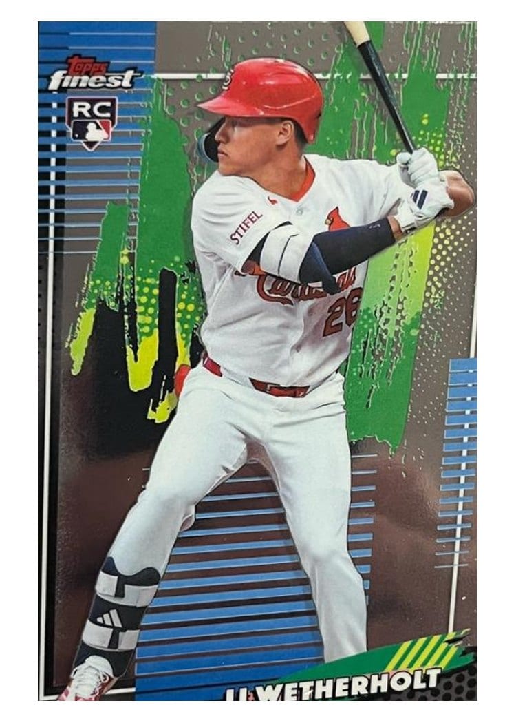 2026 Topps Finest JJ Wetherholt #15 card