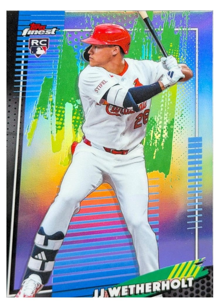 2026 Topps Finest JJ Wetherholt #15 card