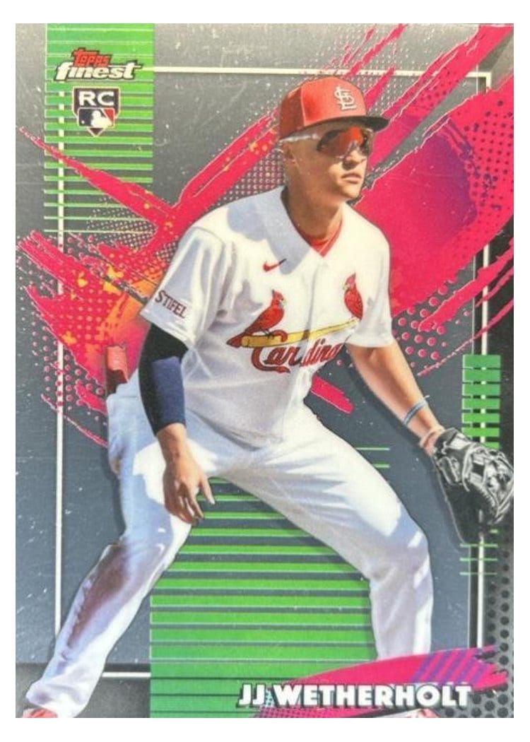 2026 Topps Finest JJ Wetherholt #269 card
