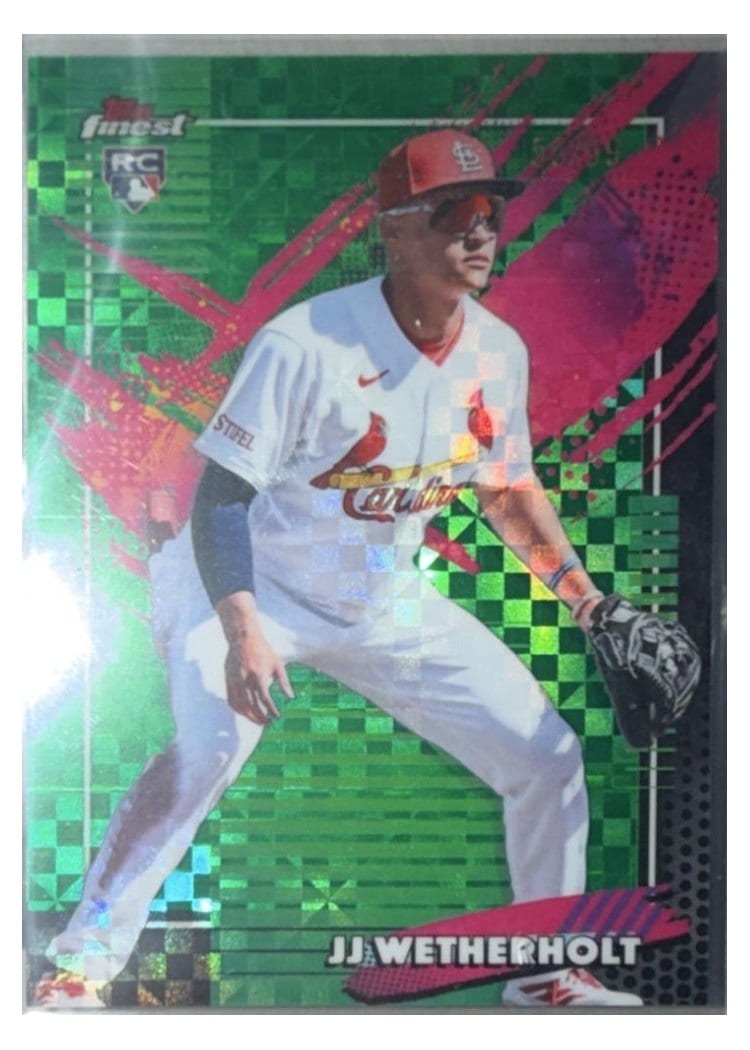 2026 Topps Finest JJ Wetherholt #269 card