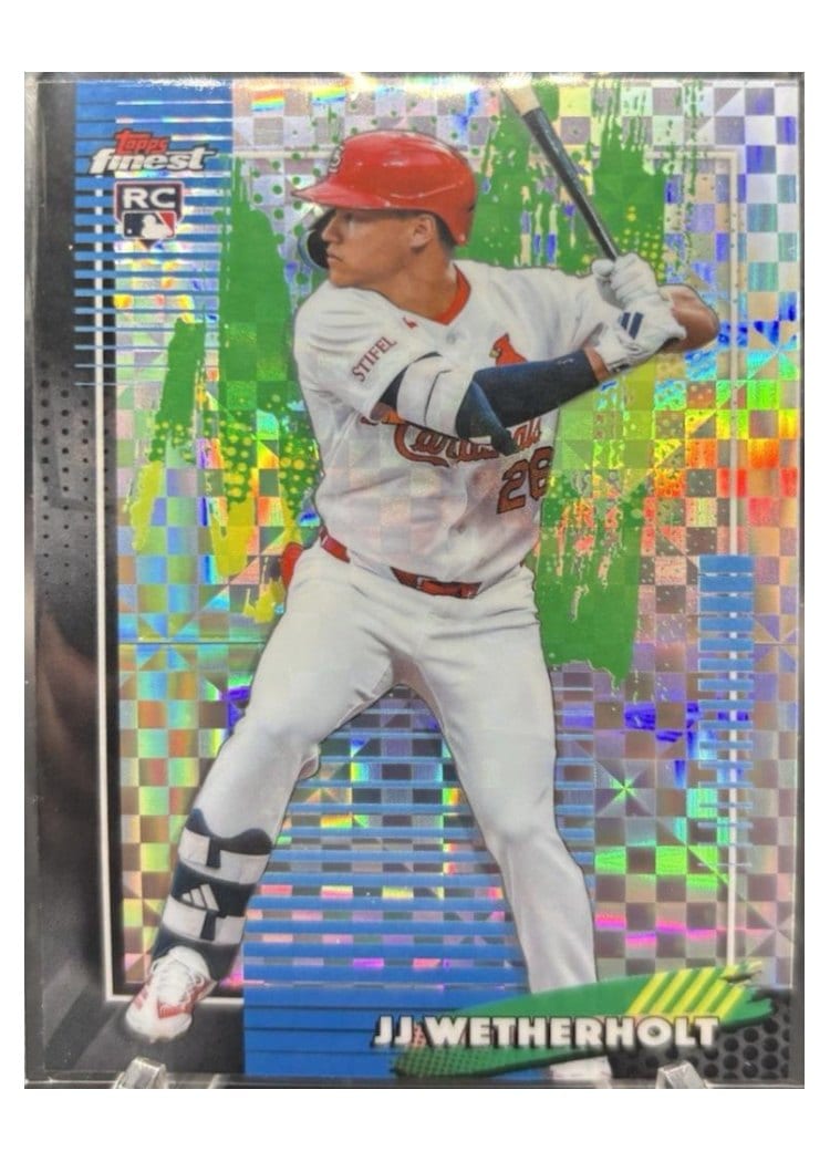 2026 Topps Finest JJ Wetherholt #269 card
