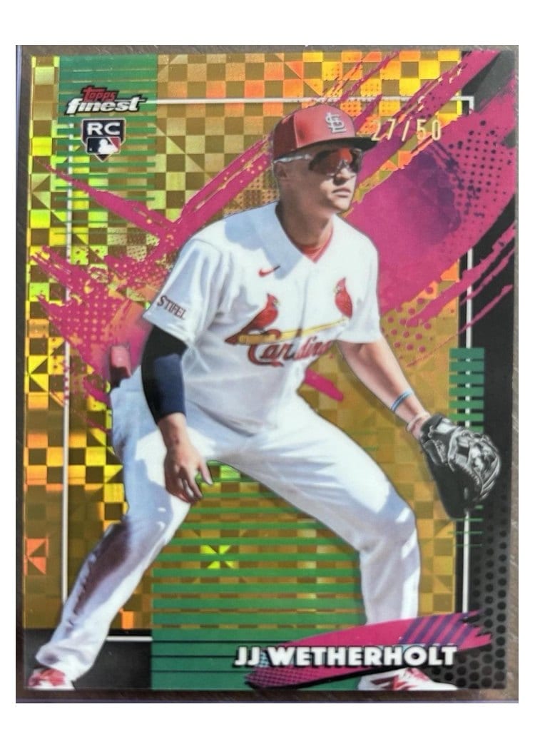 2026 Topps Finest JJ Wetherholt #269 card
