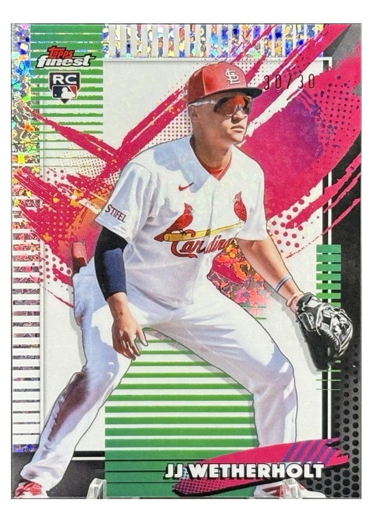 2026 Topps Finest JJ Wetherholt #269 card