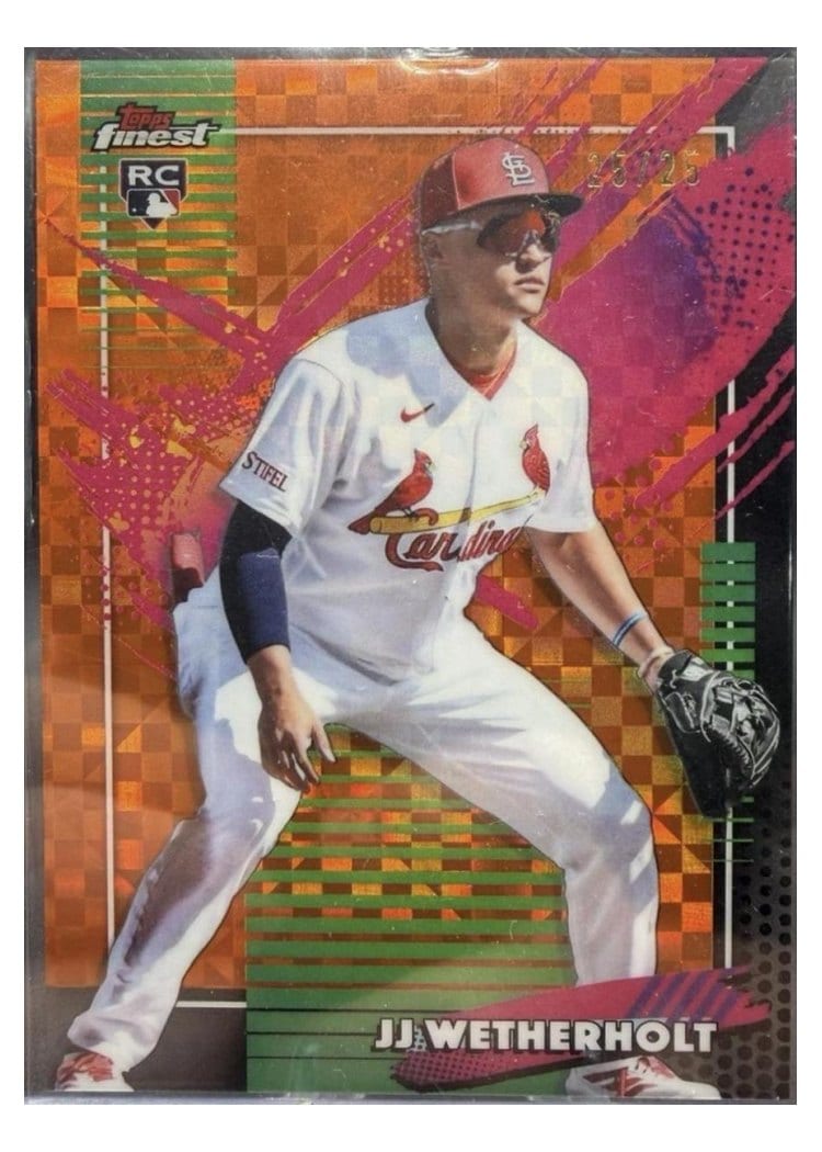 2026 Topps Finest JJ Wetherholt #269 card