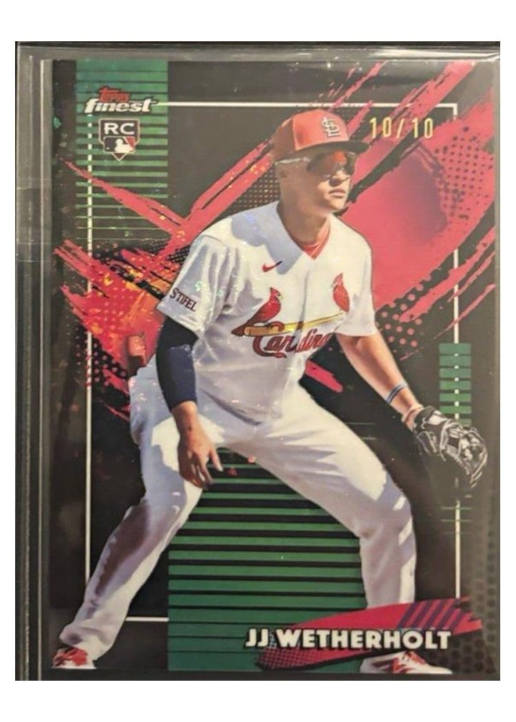 2026 Topps Finest JJ Wetherholt #269 card