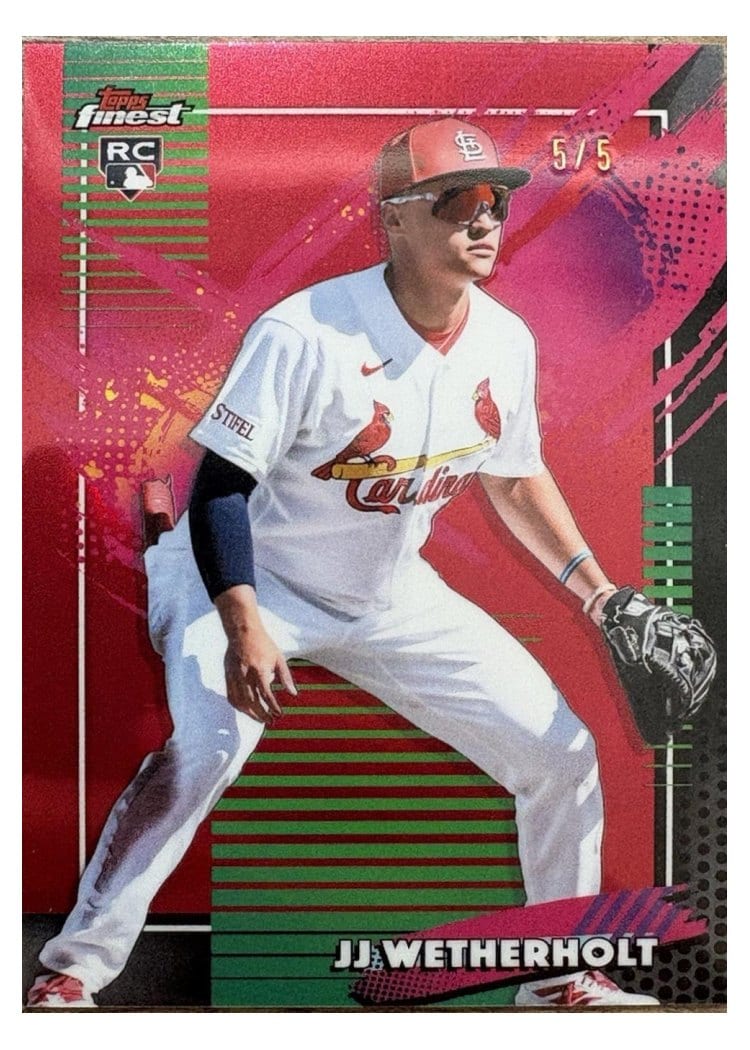 2026 Topps Finest JJ Wetherholt #269 card