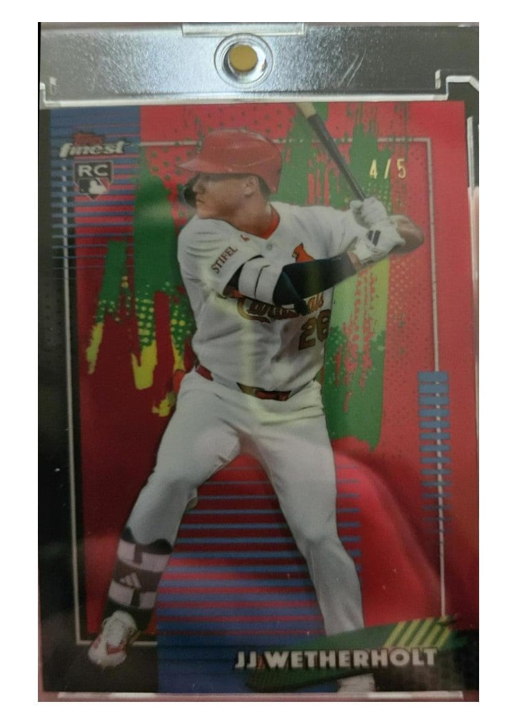 2026 Topps Finest JJ Wetherholt #269 card