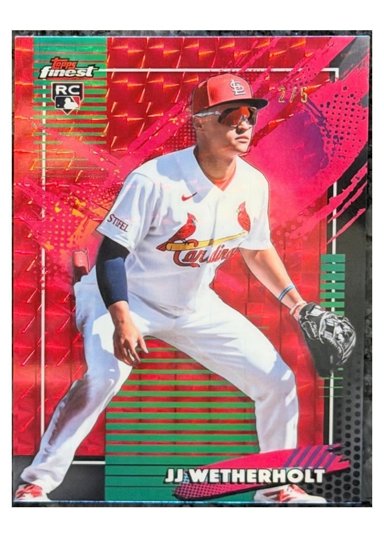 2026 Topps Finest JJ Wetherholt #269 card
