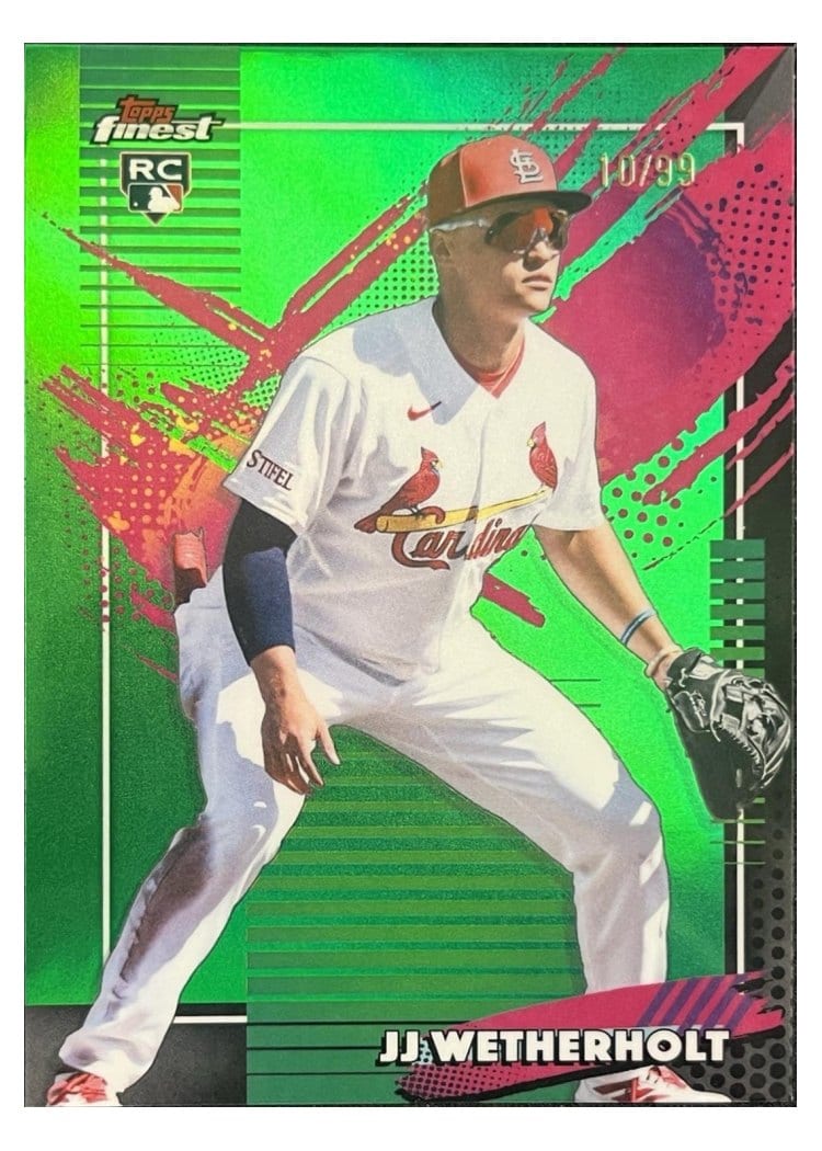 2026 Topps Finest JJ Wetherholt #269 card