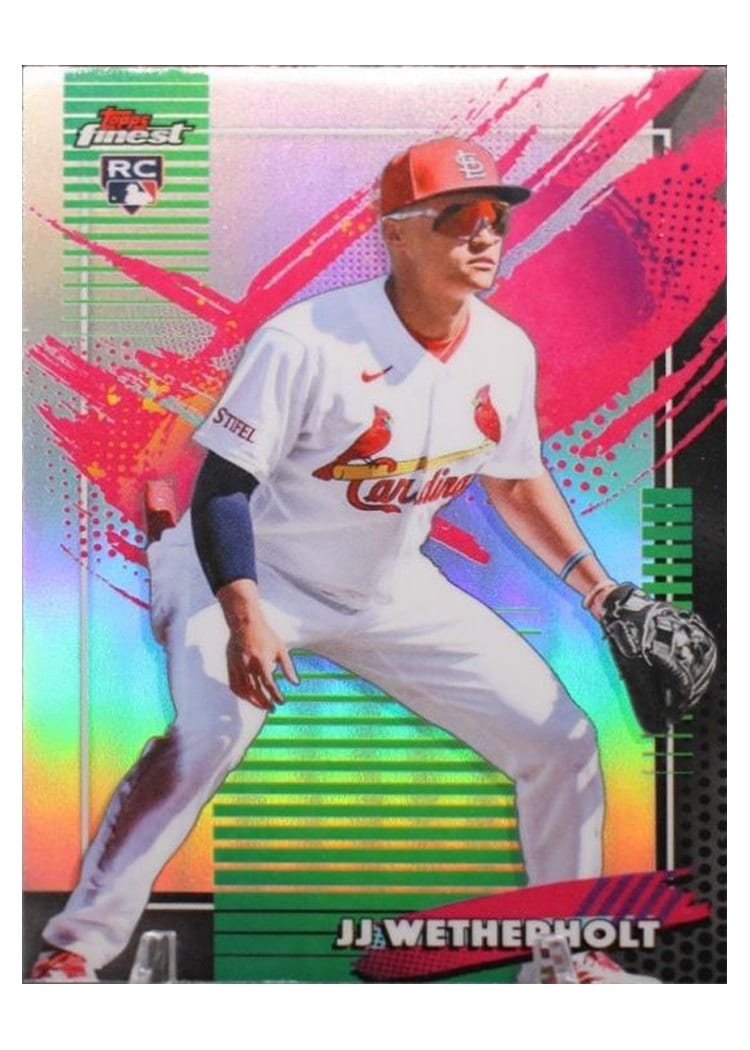 2026 Topps Finest JJ Wetherholt #269 card