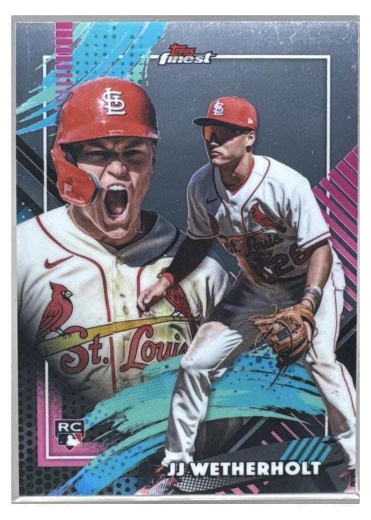 2026 Topps Finest JJ Wetherholt #327 card