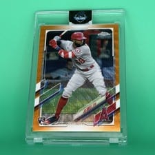 2021 Topps Chrome Jo Adell #142 card