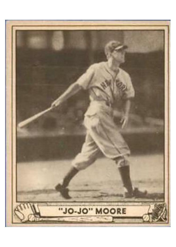 1940 Play Ball Jo-Jo Moore #84 card