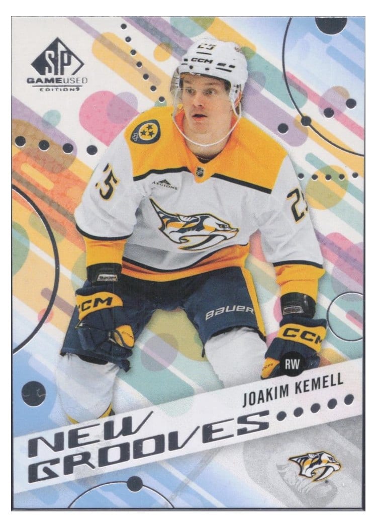 2025-26 SP Game Used New Grooves Joakim Kemell #NG-20 card