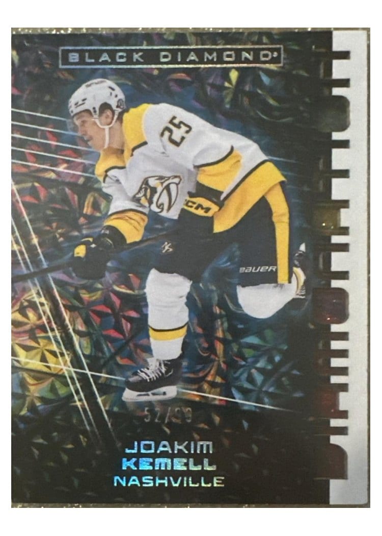 2025-26 Upper Deck Black Diamond Diamonation Joakim Kemell #DN-JK card