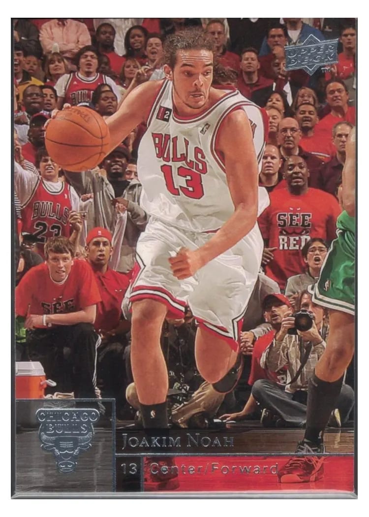 2009 Upper Deck Joakim Noah #25 card