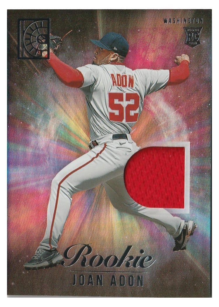 2022 Panini Capstone Rookie Materials Joan Adon #RM-JA card