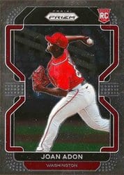 2022 Panini Prizm Base Set Joan Adon #154 card