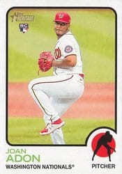 2022 Topps Heritage Base Set Joan Adon #688 card