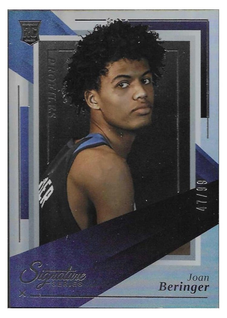 2025-26 Panini Signature Series Profiles Joan Beringer #15 card