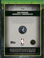 2025-26 Topps Chrome Tall Tales Joan Beringer #TT-25 card