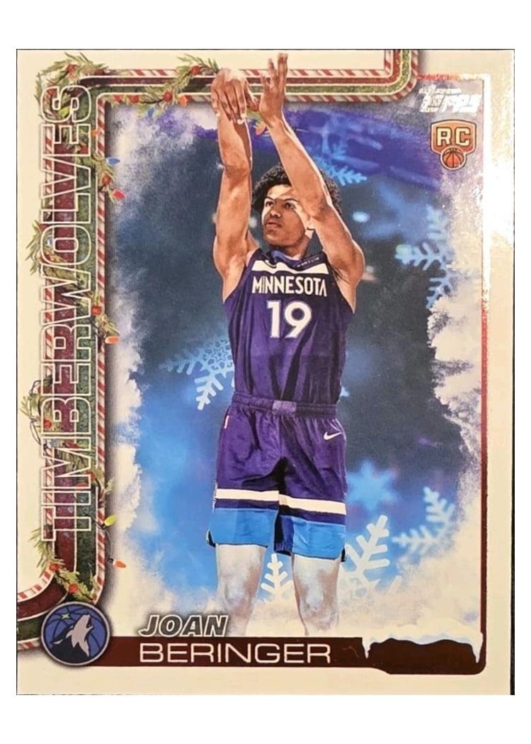 2025-26 Topps Holiday SSP Photo Variations Joan Beringer #SSV-JB card