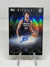 2025-26 Topps Midnight Midnight Sun Signatures Rookies Joan Beringer #MSR-JB card